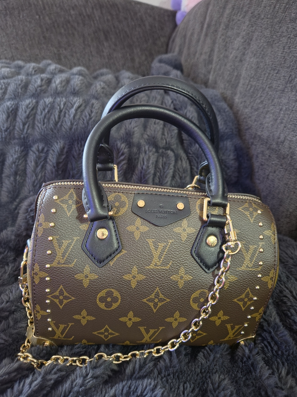 Mini Monogram Bag - Brown